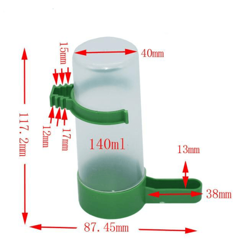 Abreuvoir bouteille pour perroquet