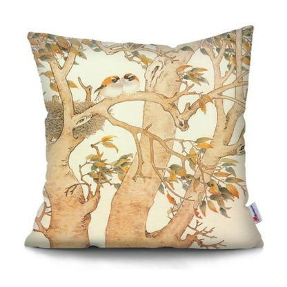 Coussin décoratif perroquet