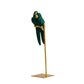 Figurine perroquet en resine