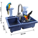 Grande baignoire pour perroquet