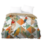 Housse de couette animaux perroquet