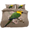 Housse de couette avec perroquet