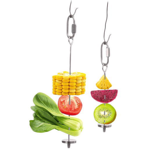 Jouet nourriture perroquet