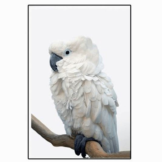 Peinture de perroquet sur toile