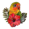 Puzzle perroquet en bois