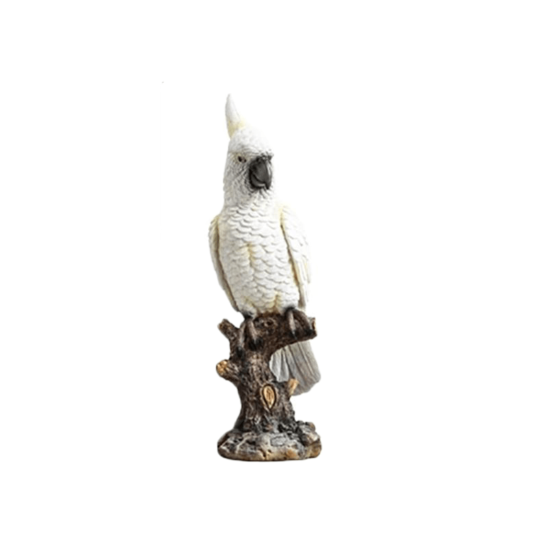 Statue perroquet grandeur nature