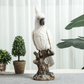 Statue perroquet grandeur nature