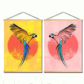 Tableau perroquet moderne