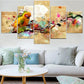 Toile perroquet moderne