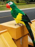 Une figurine perroquet